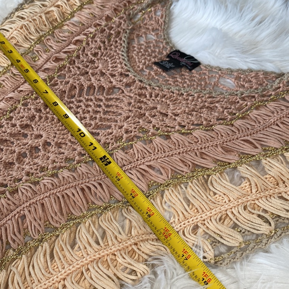 🩰[ Questions ] Intricate Knitted Tunic / Coverup - Picture 11 of 12